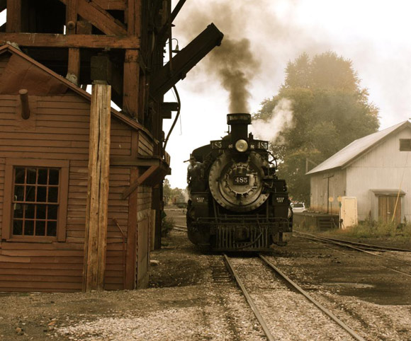 The historic Cumbres & Toltec Rairoad